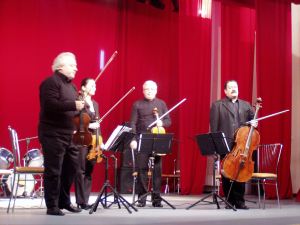 Recital omagial sustinut de cvartetul "INCANTO QUARTETTO" al Operei Române din Timişoara